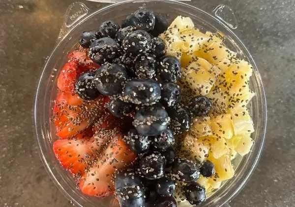 Purely Bliss açaí bowl